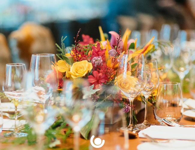 Reception Table Decorations