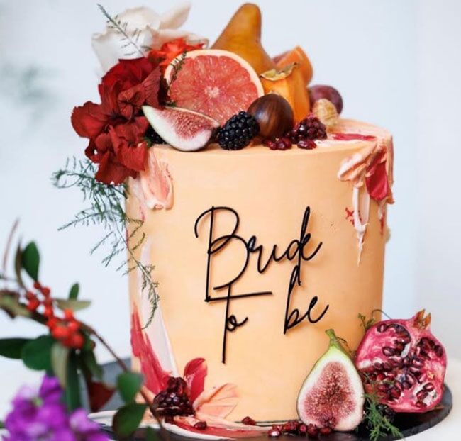 Elegant multi-tiered wedding cake